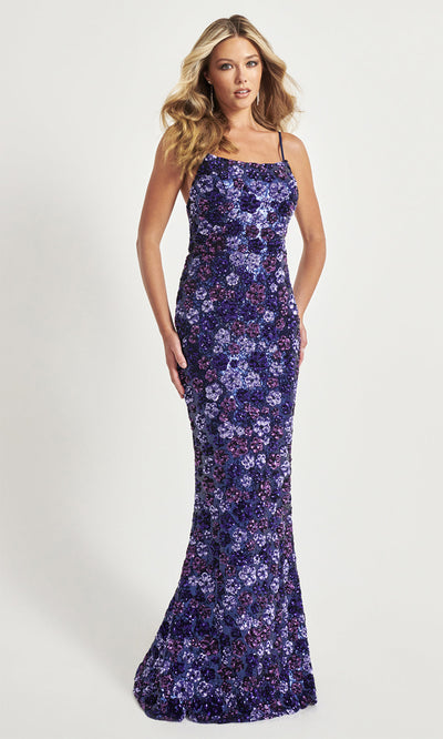 Faviana 11037 Purple/Navy