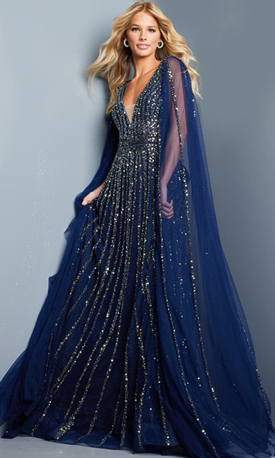 Jovani 23362 Blue