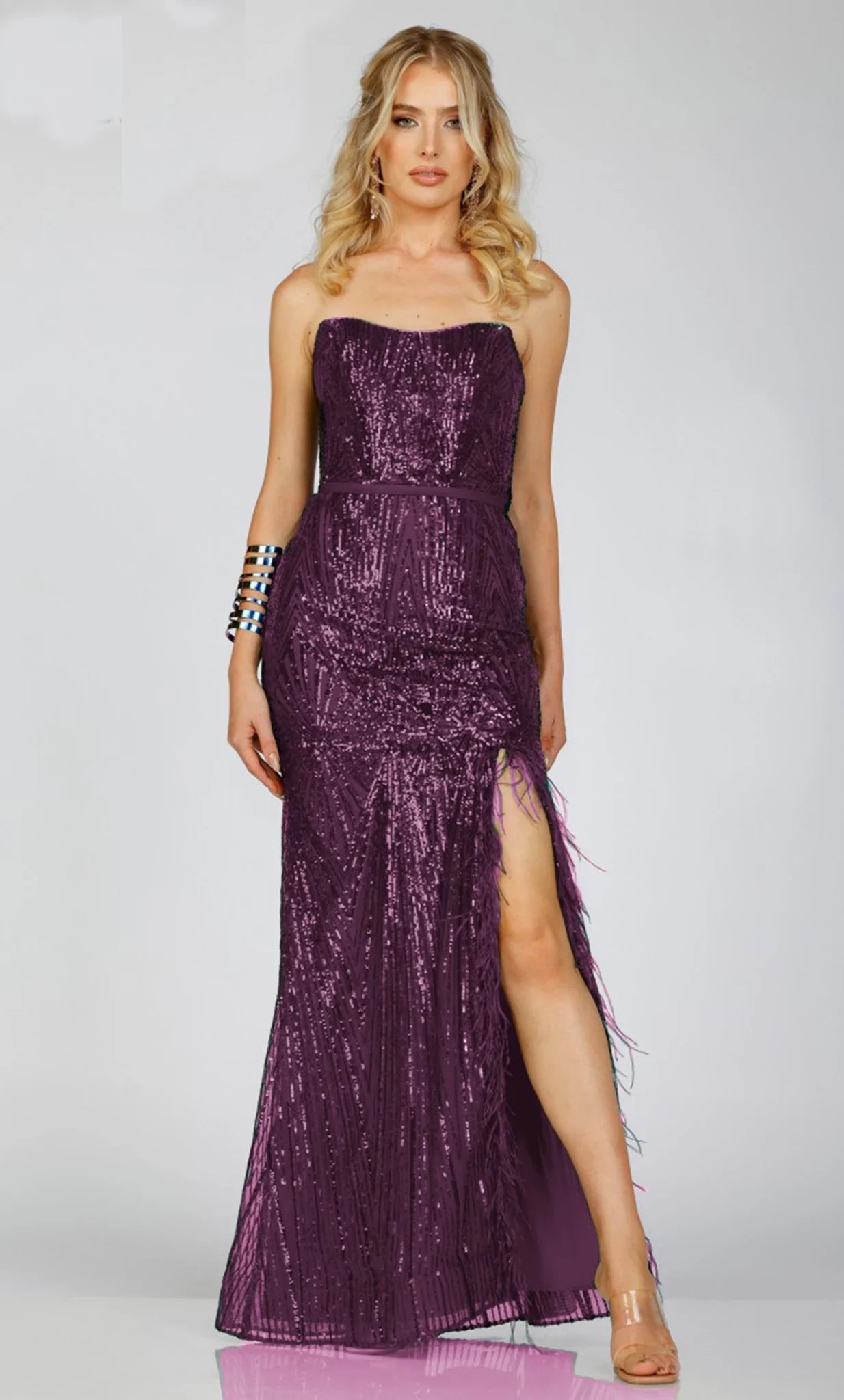 Terani Couture 231P0030 Purple
